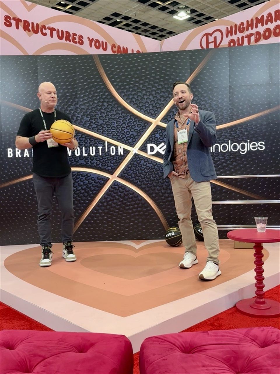 Return on Emotion · Brand Evolution x Dell booth